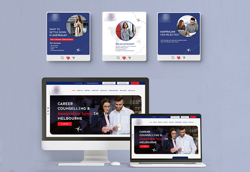 Website Designing & Social Media Posts